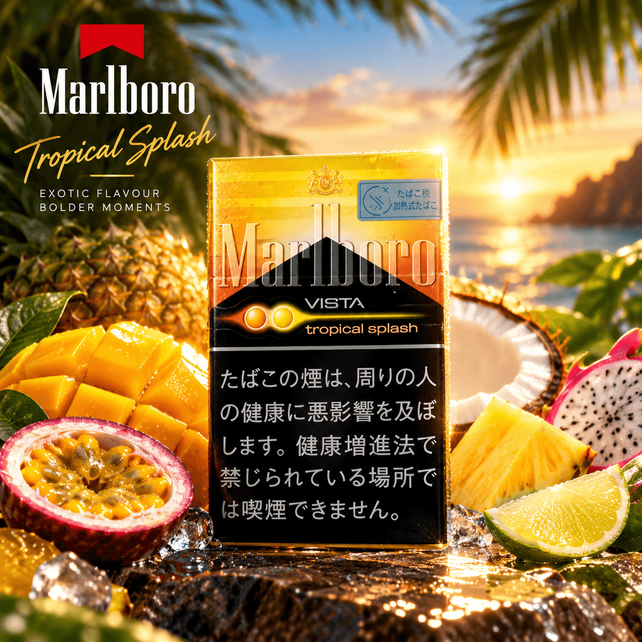 萬寶路雙爆珠熱帶水果5mg值得買嗎?日本版口感評價與香港價格解析